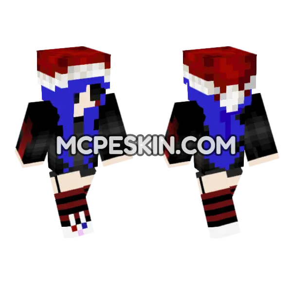 HD Jenny Skin Minecraft Bedrock skin, front and back