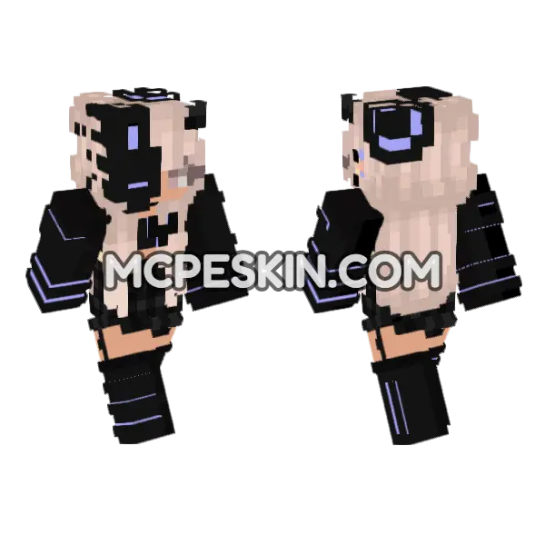 HD Jenny Skin Minecraft Bedrock skin, front and back
