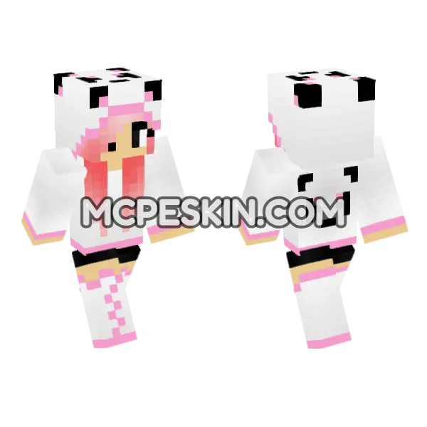 HD Jenny Skin Minecraft Bedrock skin, front and back