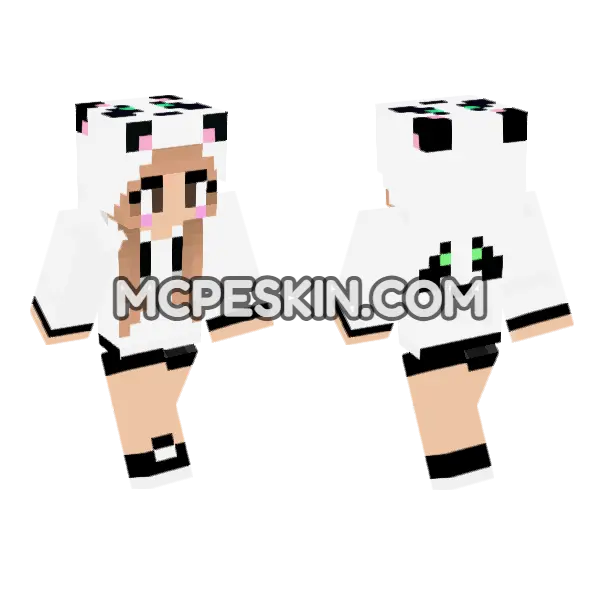 HD Jenny Skin Minecraft Bedrock skin, front and back