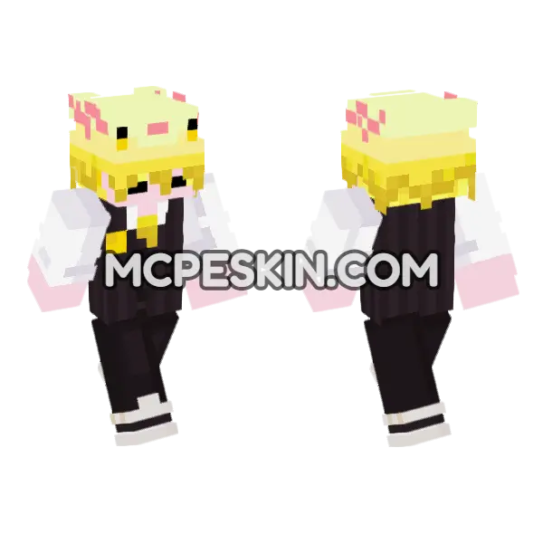 HD Jenny Skin Minecraft Bedrock skin, front and back
