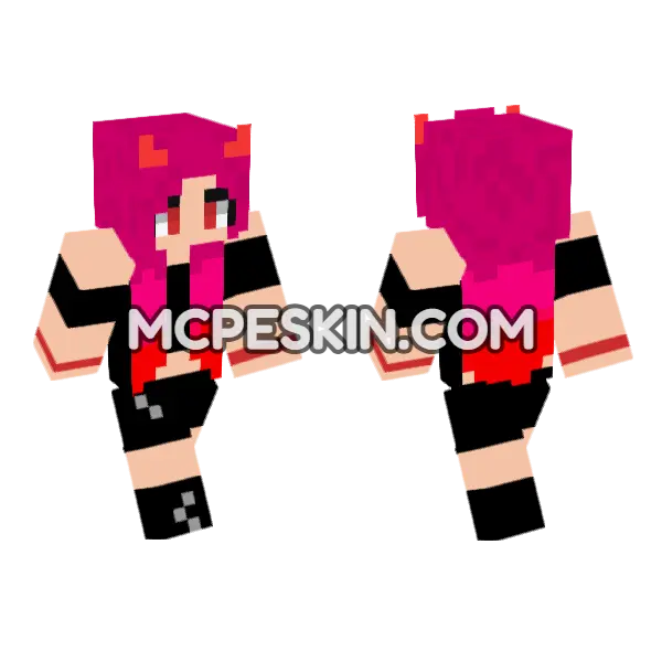 HD Jenny Skin Minecraft Bedrock skin, front and back