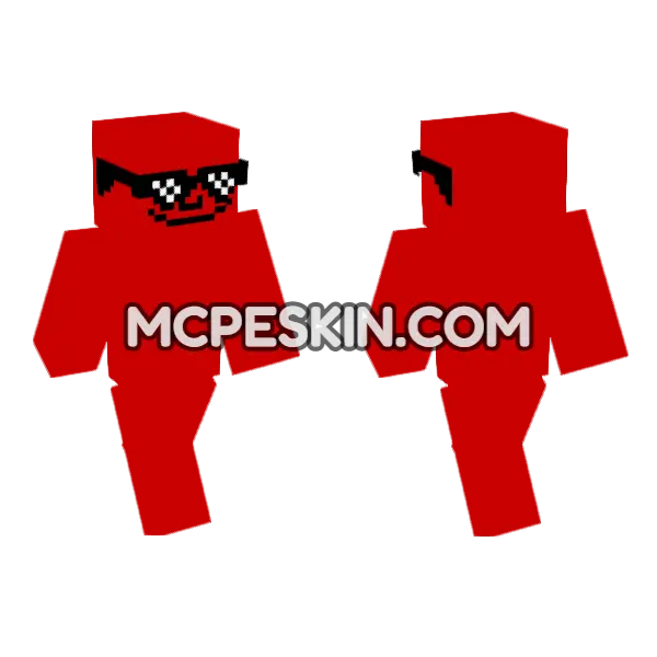 Hello 5281468 Minecraft Bedrock skin, front and back