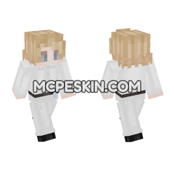 Henry 001 Minecraft Bedrock skin, front and back