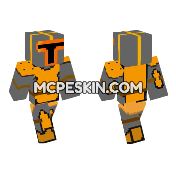 Hershey775gamin Skin Minecraft Bedrock skin, front and back