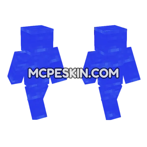 Hide Skin 2 Minecraft Bedrock skin, front and back