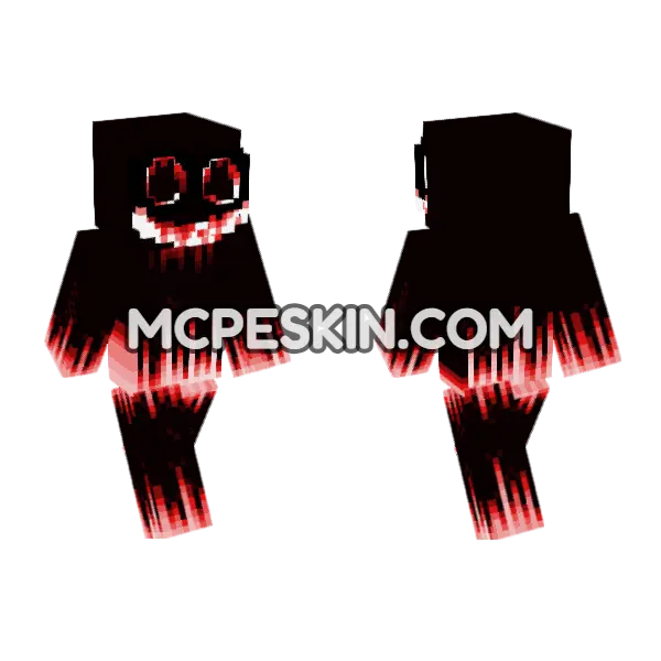 Horror 2 Skin Minecraft Bedrock skin, front and back