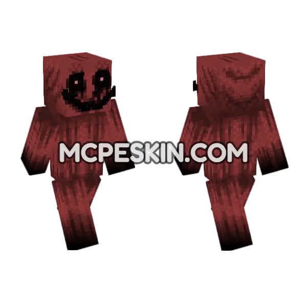 Horror 4 Skin Minecraft Bedrock skin, front and back