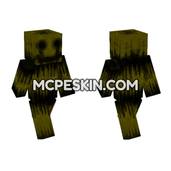 Horror 5 Skin Minecraft Bedrock skin, front and back