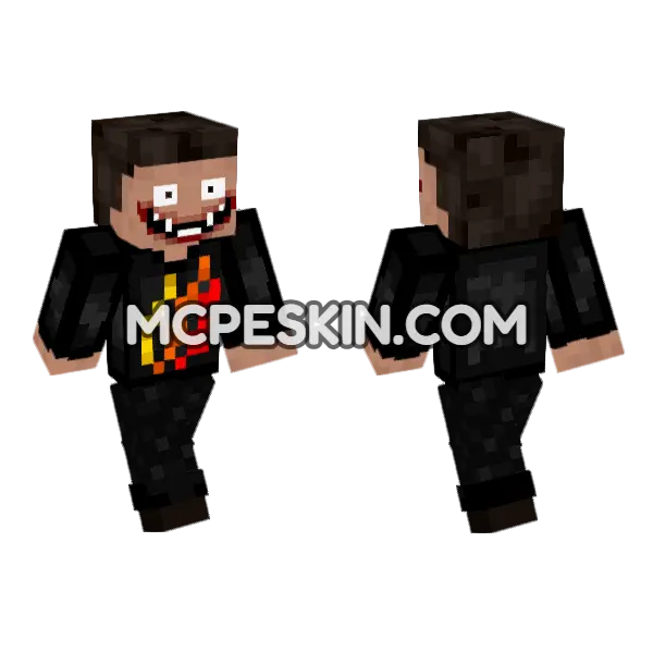 Horror Preston Creepypasta, front and back