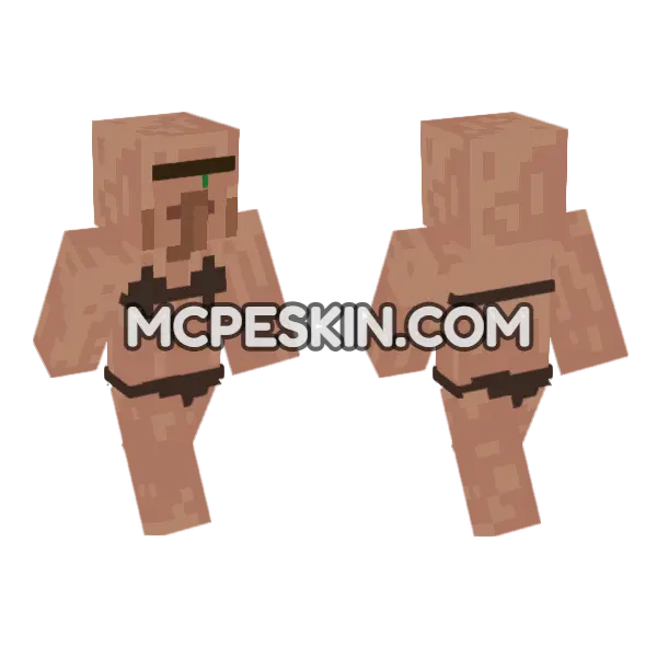Howsexy Skin Minecraft Bedrock skin, front and back