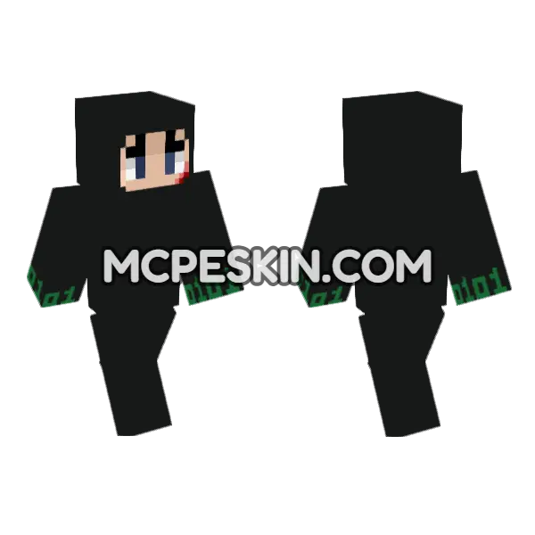 Hugo 6826422 Minecraft Bedrock skin, front and back
