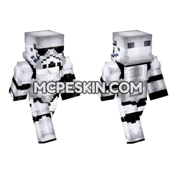 Imperial Stormtrooper Armor, front and back