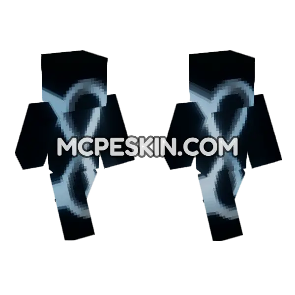 Infinito Gaj O Das Almas Minecraft Bedrock skin, front and back