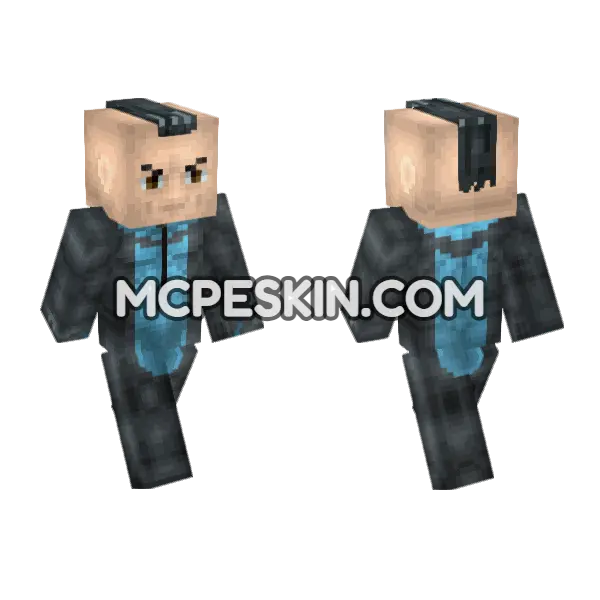 Invincible Season 3 Mohawk, front and back