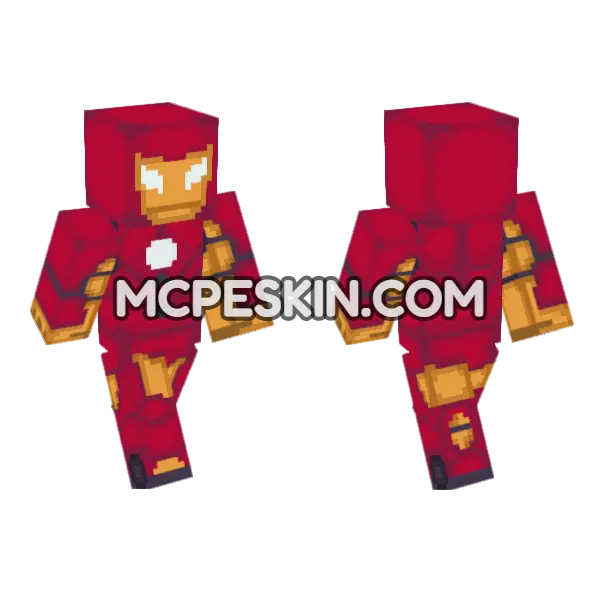 Iron Man Suit, front and back
