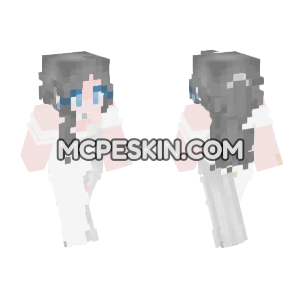 Isela Minecraft Bedrock skin, front and back