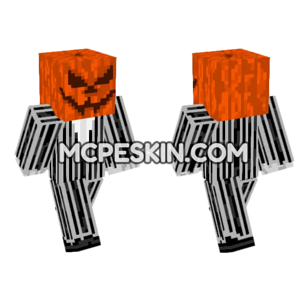 Jack Skellington Halloween, front and back