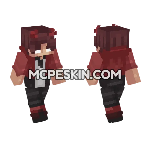 Jack Skin Minecraft Bedrock skin, front and back