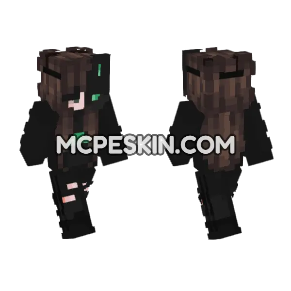 Janus Minecraft Bedrock skin, front and back