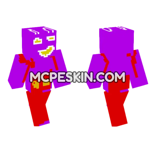Jax 6180330 Minecraft Bedrock skin, front and back