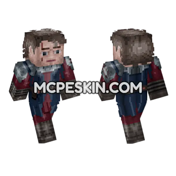 Jedi General Anakin Skywalker, front and back