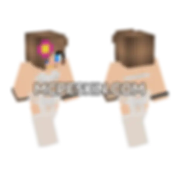 Jenny Belle Bedrock Skin Minecraft Bedrock skin, front and back