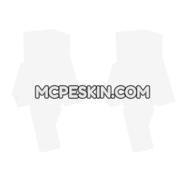 Jenny Character Skin Minecraft Bedrock skin, front and back