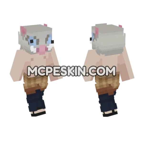 Jenny HD Skin Minecraft Bedrock skin, front and back