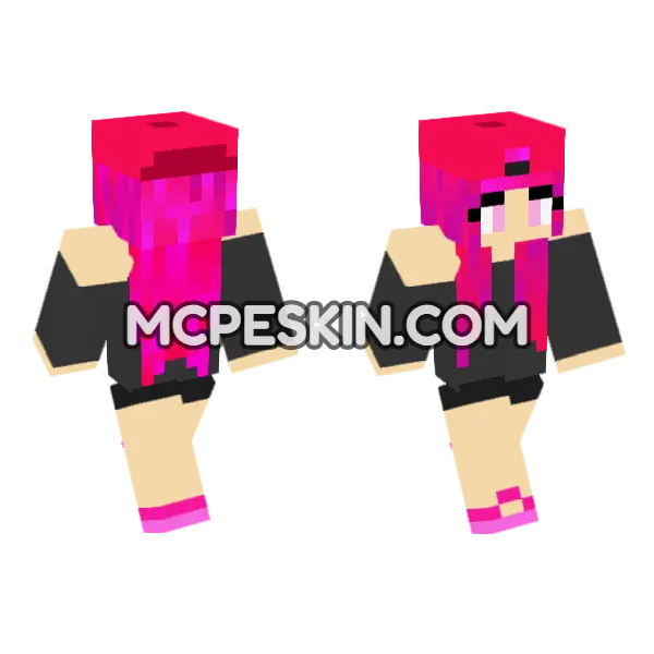Jenny Mod Bedrock Skin Minecraft Bedrock skin, front and back