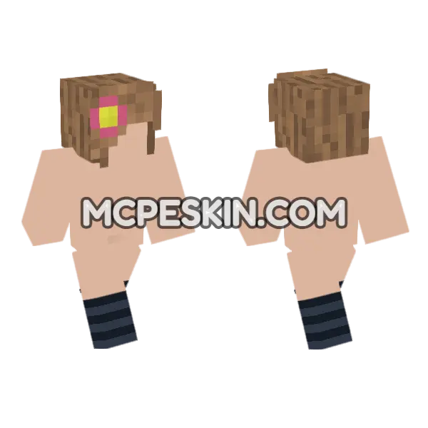 Jenny Mod Bedrock Skin Minecraft Bedrock skin, front and back
