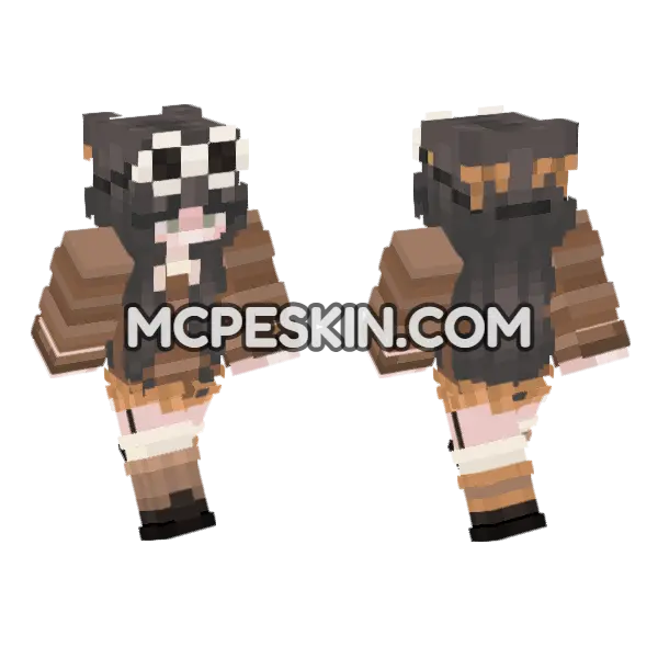 Jenny Mod Bedrock Skin Minecraft Bedrock skin, front and back