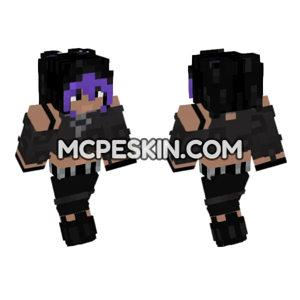 Jenny Mod Bedrock Skin Minecraft Bedrock skin, front and back