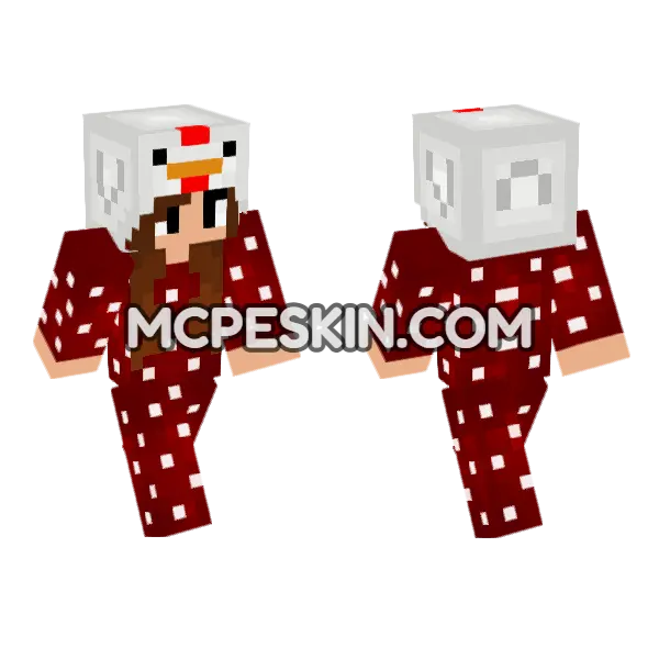 Jenny Mod Bedrock Skin Minecraft Bedrock skin, front and back