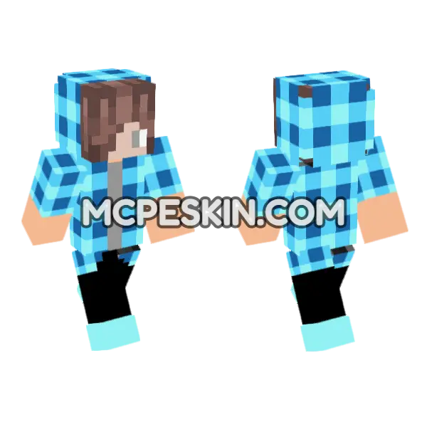 Jenny Mod Bedrock Skin Minecraft Bedrock skin, front and back