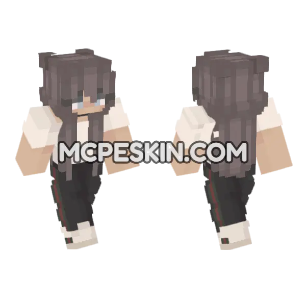 Jenny Mod Bedrock Skin Minecraft Bedrock skin, front and back