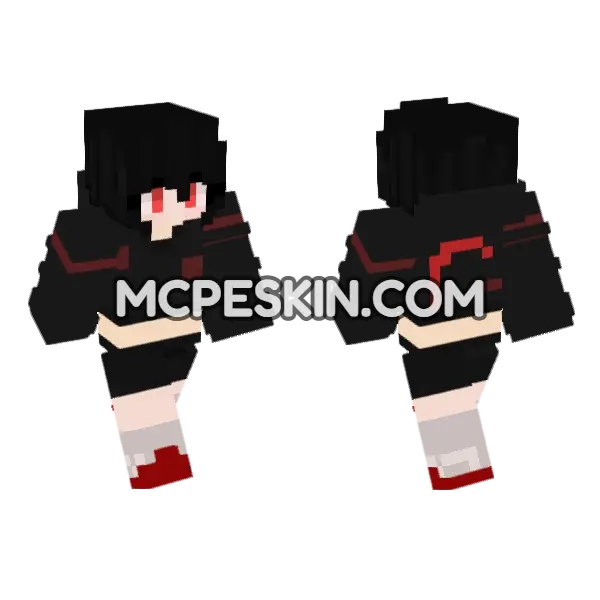 Jenny Mod HD Skin Minecraft Bedrock skin, front and back
