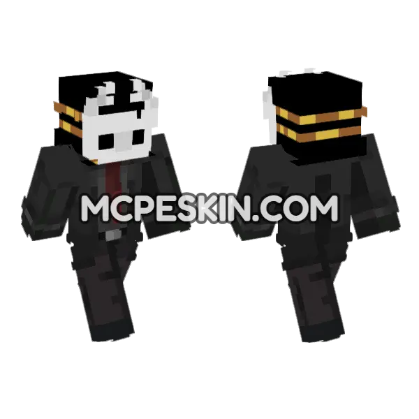 Jenny Mod Skin Minecraft Bedrock skin, front and back