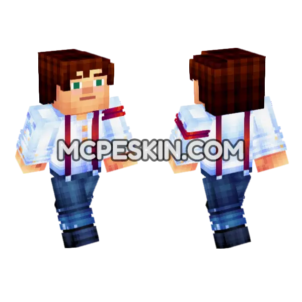 Jesse Male Story Mode, front and back