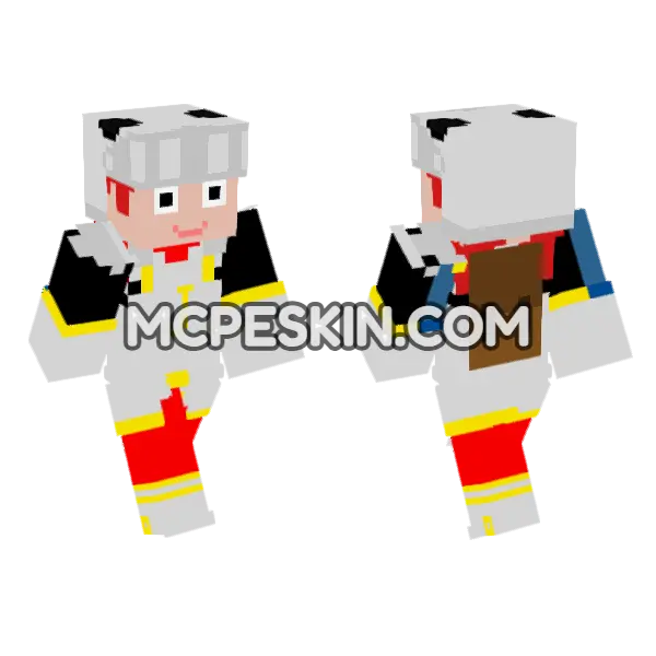 Jessie Toy Story Knight, front and back