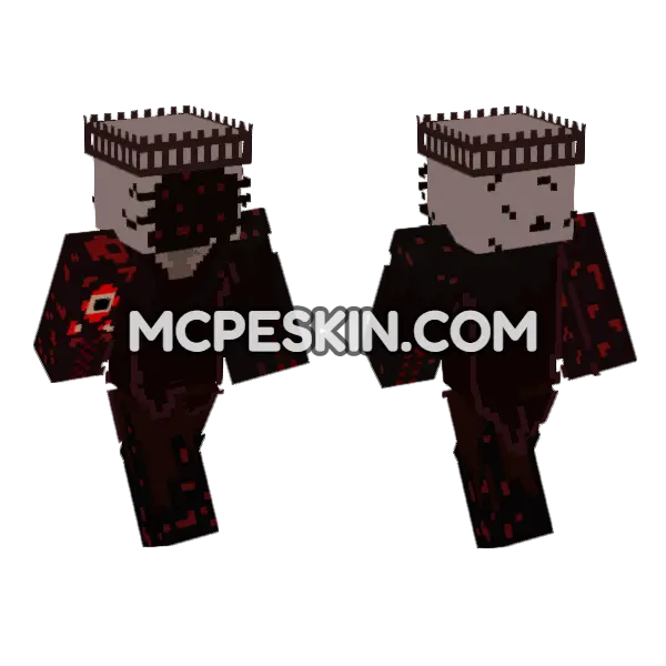 John Doe Ms4 Rework Minecraft Bedrock skin, front and back