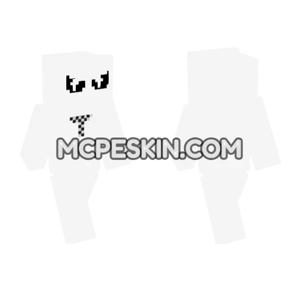 John Reprieve Roblox Minecraft Bedrock skin, front and back