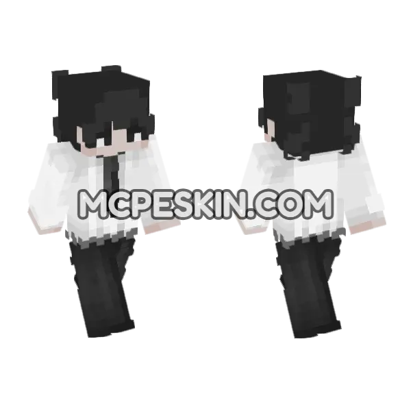 John Skin Minecraft Bedrock skin, front and back