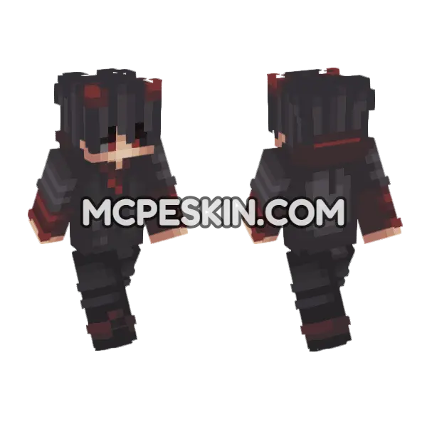 John Skin Minecraft Bedrock skin, front and back