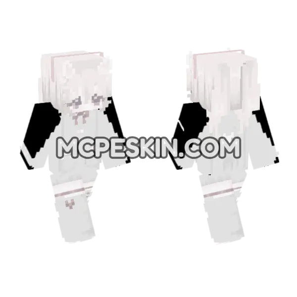 Kawaii Bunny Girl Outfit, front and back