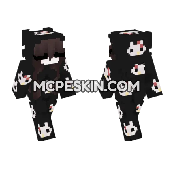 Kawaii Kitty Outfit, front and back