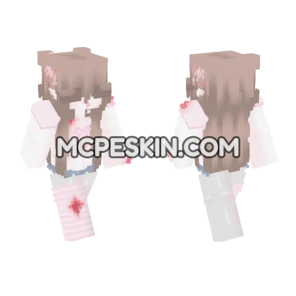 Kawaii Maid Outfit, front and back
