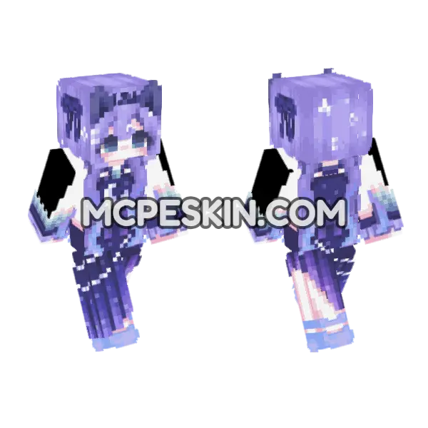 Kawaii Moon Goddess, front and back