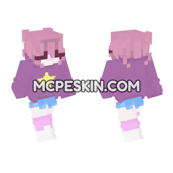 Kawaii Pastel Dress, front and back