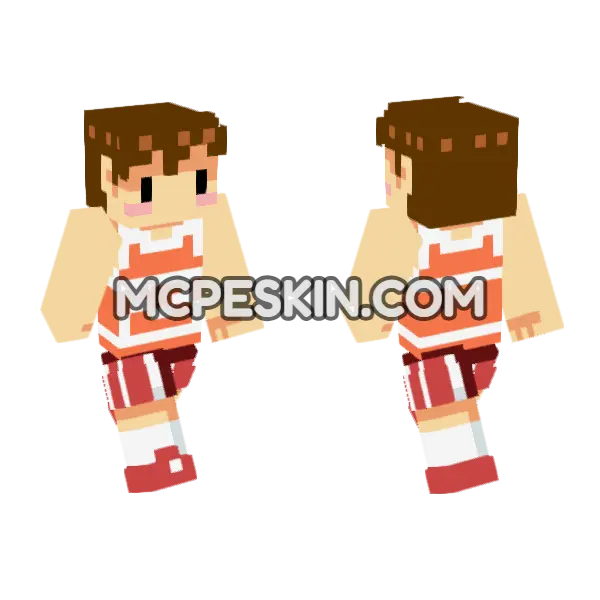 Kel Skin Minecraft Bedrock skin, front and back